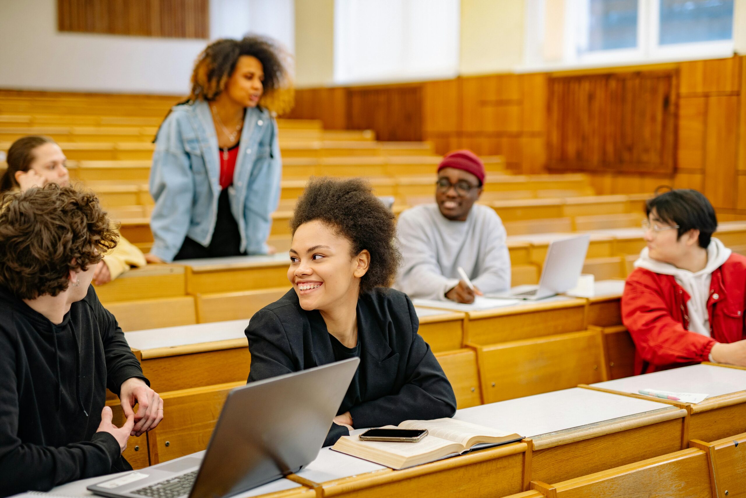 Picture of students inside a Classroom in the University