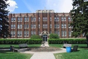 Front building of Luther College