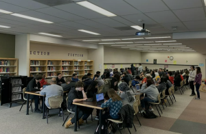 Inside view of Thornhill Secondary School in Ontario, Canada